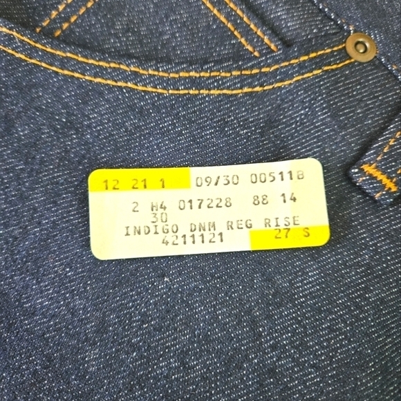 Vintage Shepler High Rise Boot Cut Jeans in Indigo Denim Size 10 Regular NWT - Picture 10 of 12